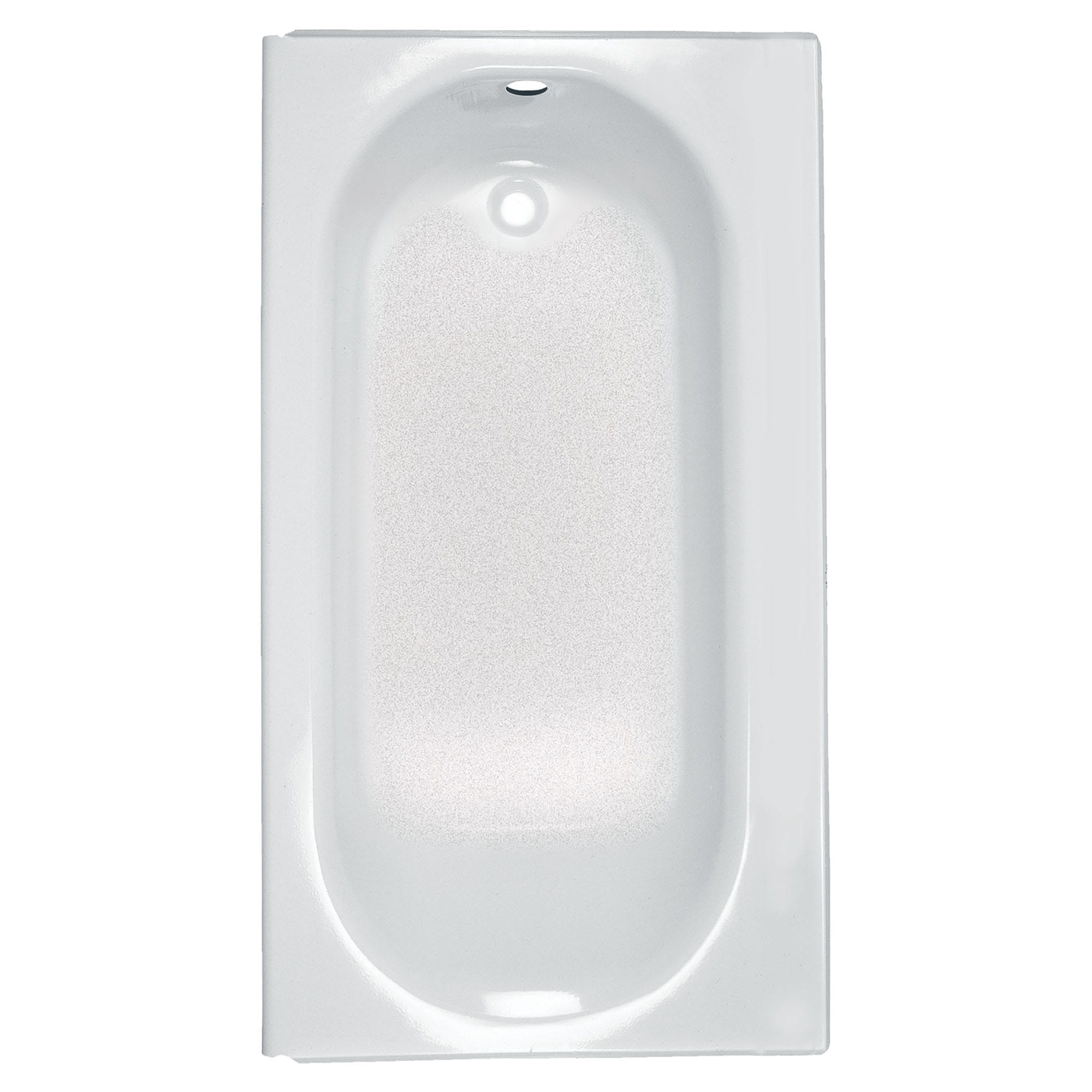 Princeton Americast 60 x 34 Inch Integral Apron Bathtub Above Floor Rough Left Hand Outlet with Luxury Ledge WHITE